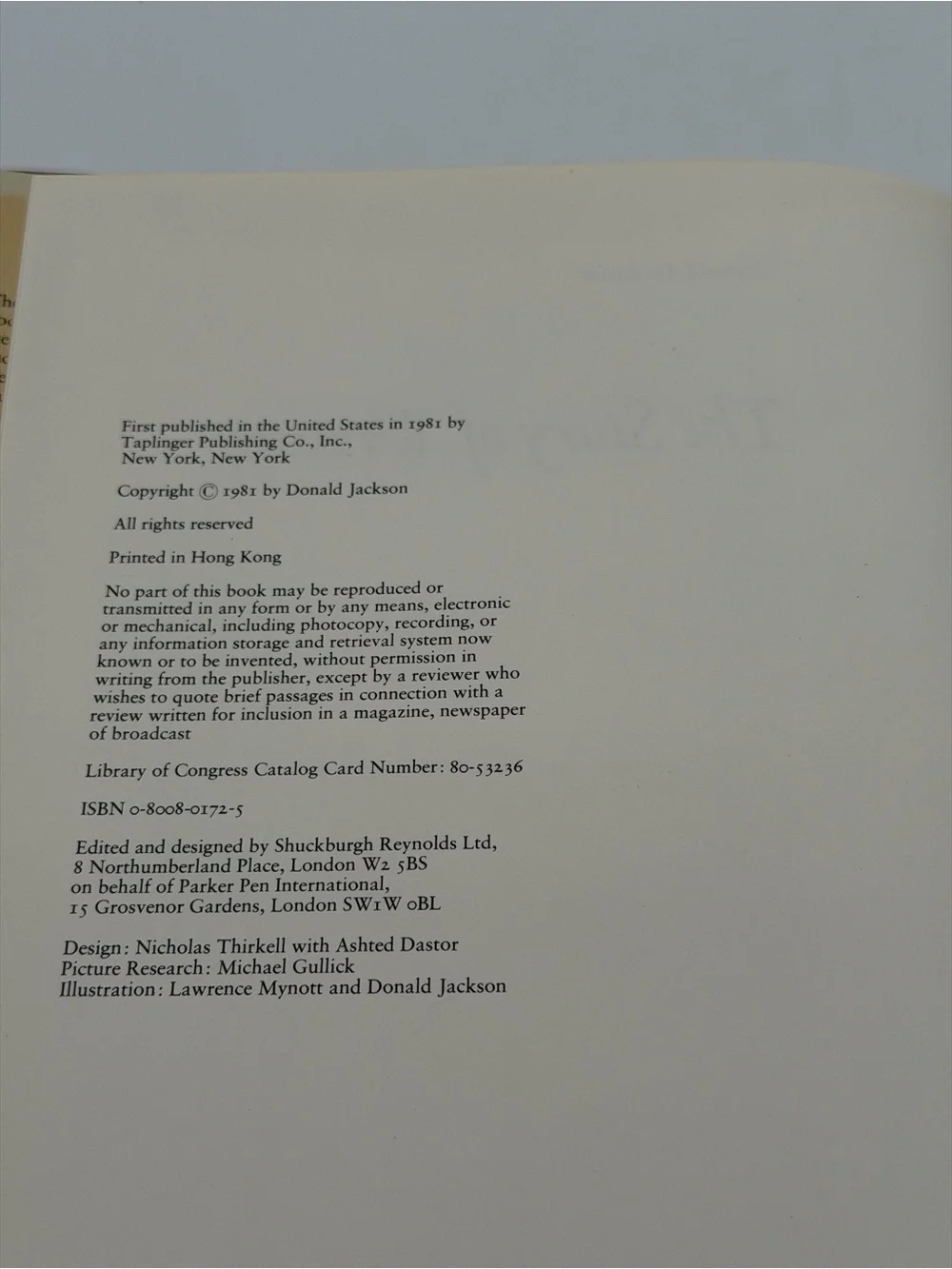 The Story of Writing by Donald Jackson (Hardcover Book, 1981)